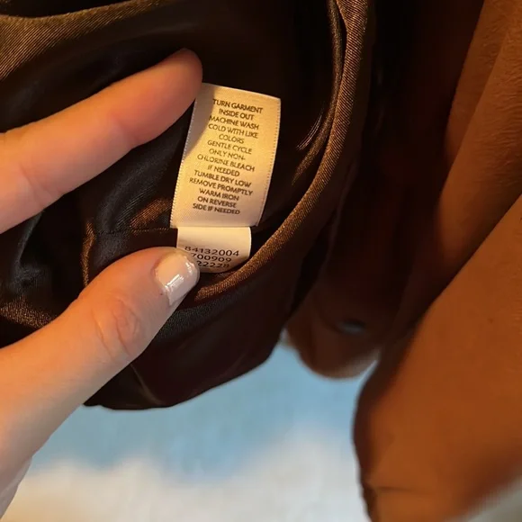 Velvet hooded cinch waist jacket - Picture 6 of 6